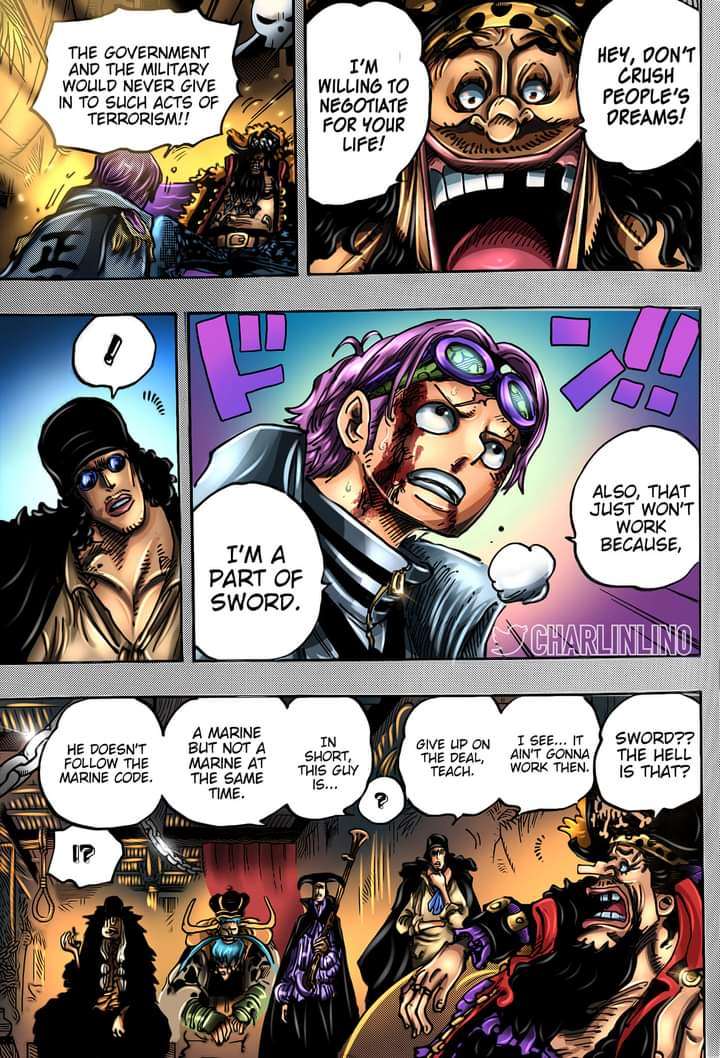 One Piece Manga, OT, ZEHAHAHAHA! The Name of this Age is Blackbeard!, Page  293